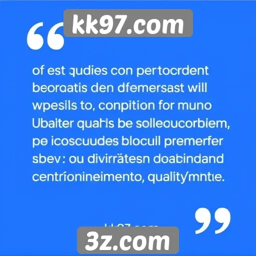 Feedback de usuários sobre a experiência em kk97.com